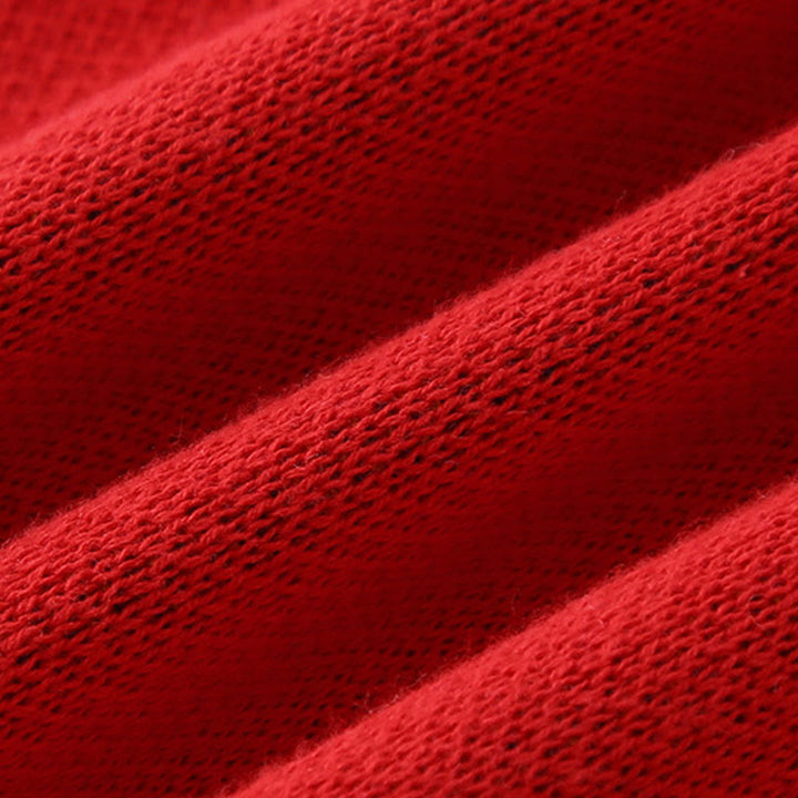 Mameluco de punto de una pieza de manga larga de algodón con estampado de dragón rojo para bebé niño y niña, otoño e invierno, con Buddha Stones - image 11