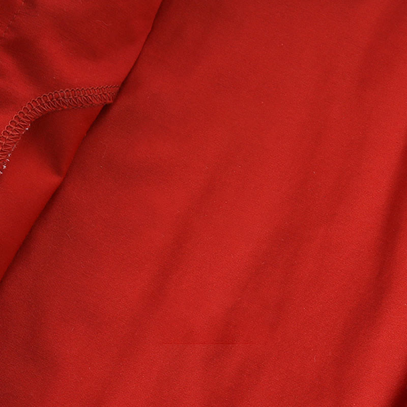 Mameluco de una pieza de algodón de manga larga para bebé niña con diseño de personita roja y Buddha Stones para primavera y otoño - image 6