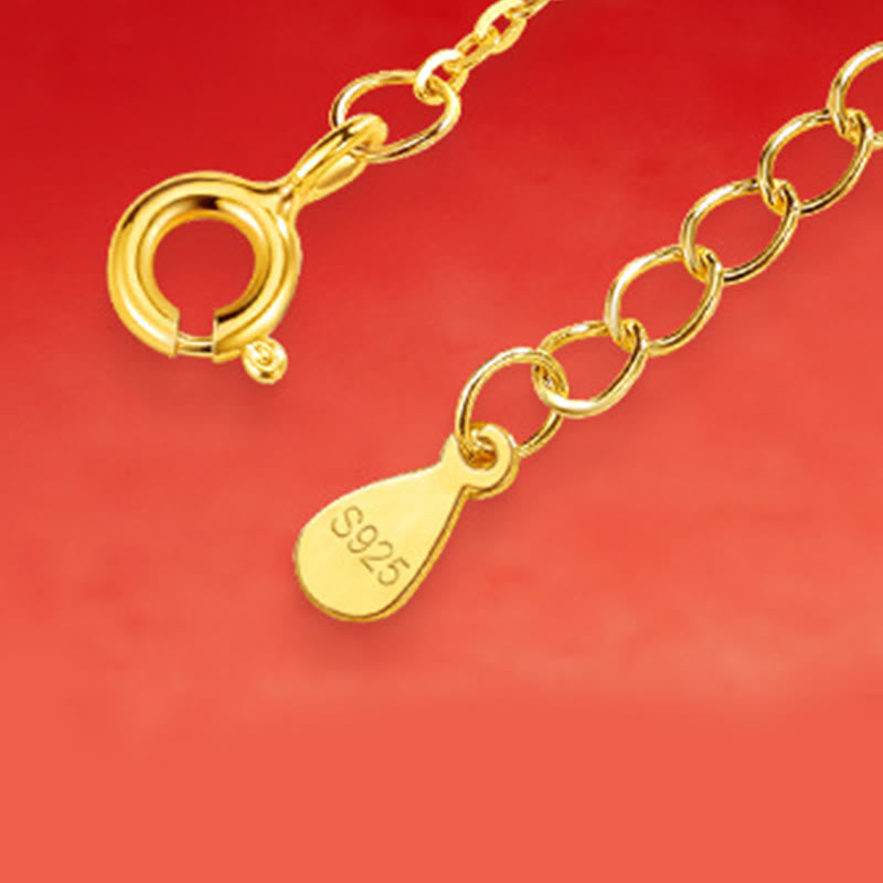 Collar con colgante de bendición de ágata roja de plata de ley 925 con monedas de cobre y piedras de Buddha Stones del Año del Caballo. - image 7