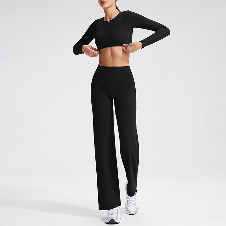 Sujetador deportivo de manga larga sin espalda con Buddha Stones para mujer, fitness, yoga - image 7