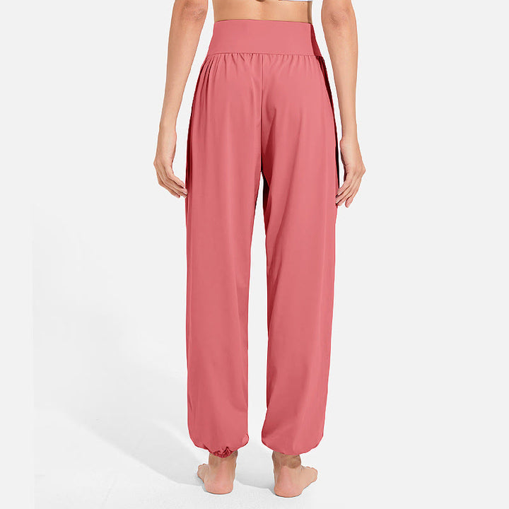 Pantalones deportivos tipo harem para mujer con diseño de Buddha Stones, cintura elástica y cordón ajustable, ideales para yoga y con bolsillos. - image 30