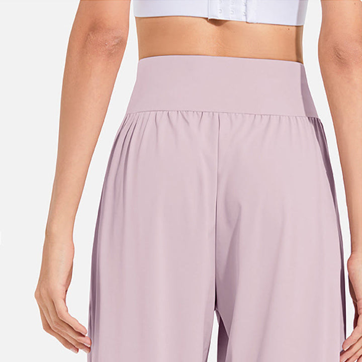 Pantalones deportivos tipo harem para mujer con diseño de Buddha Stones, cintura elástica y cordón ajustable, ideales para yoga y con bolsillos. - image 18
