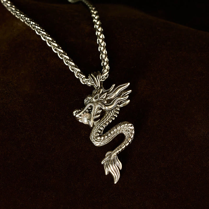 Colgante de cobre con Buddha Stones y dragón para la suerte - image 12