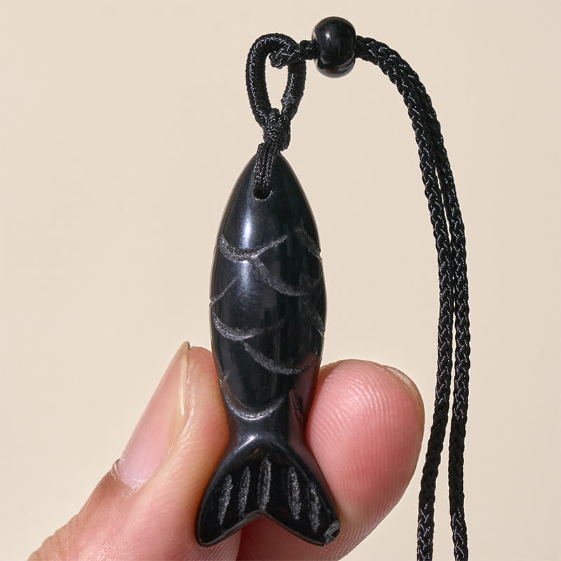 Collar con colgante de Buddha Stones tallada con pez koi, cristal rosa, ágata india, amatista, calidez y prosperidad. - image 65