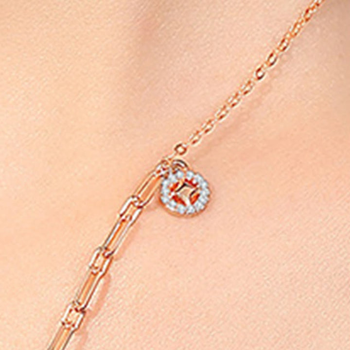 Collar con colgante de confianza de plata de ley 925 con Buddha Stones y ágata roja del Año del Caballo - image 7