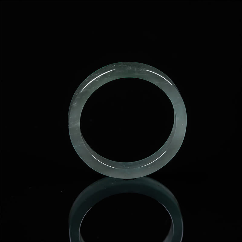 Buddha Stones Anillo de Jade Abundancia y Prosperidad en varios tamaños disponibles - image 1