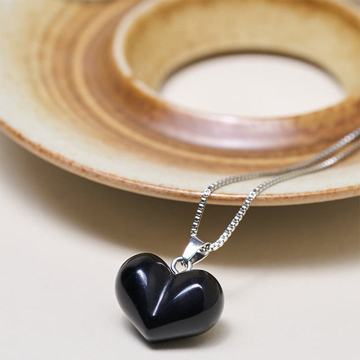 Colgante de equilibrio con Buddha Stones, diseño de corazón, amatista, topacio, cristal rosa, ópalo, ojo de tigre, cristal blanco, jaspe rojo, amazonita, aventurina verde, obsidiana negra, citrino. - image 42