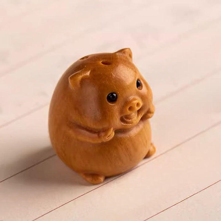 Buddha Stones Llavero con bendición de la semilla Bodhi de la luna, estrella y sándalo rojo del Año del Caballo - image 46