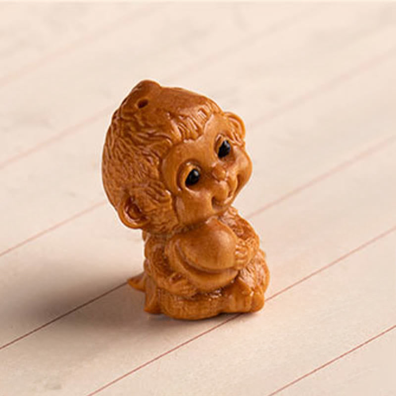 Buddha Stones Llavero con bendición de la semilla Bodhi de la luna, estrella y sándalo rojo del Año del Caballo - image 36