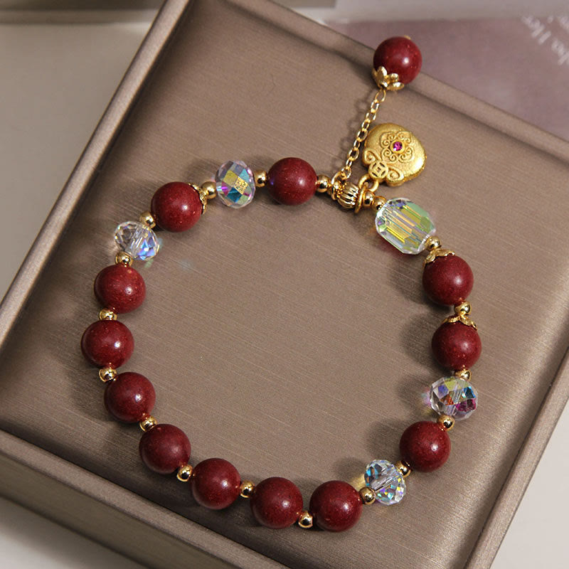 Buddha Stones Pulsera curativa con amuleto de la suerte de sándalo - image 2