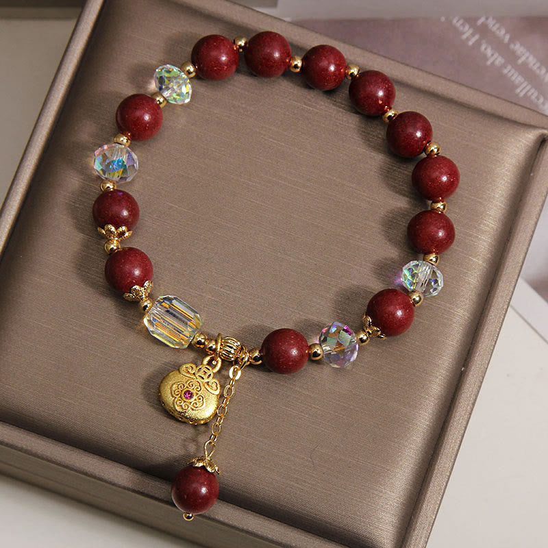 Buddha Stones Pulsera curativa con amuleto de la suerte de sándalo - image 3