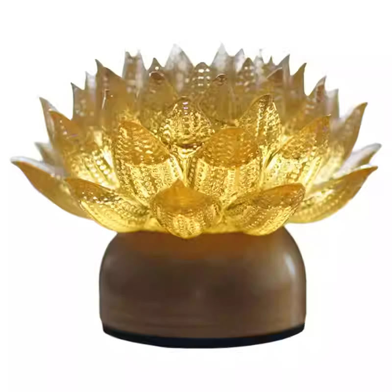 Buddha Stones Lotus Liuli Cristal Cobre Latón Nuevo Comienzo Decoración del Hogar - image 23