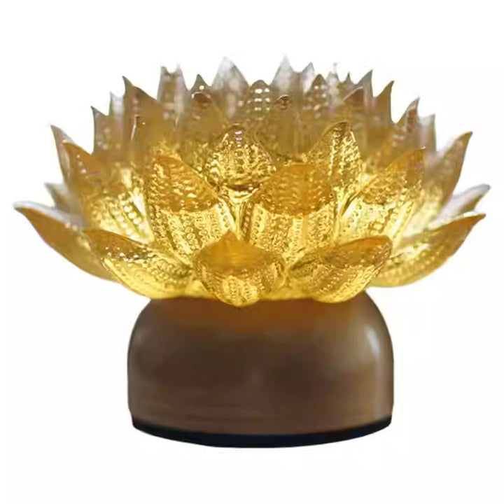 Buddha Stones Lotus Liuli Cristal Cobre Latón Nuevo Comienzo Decoración del Hogar - image 23