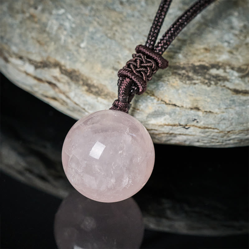 Buddha Stones Amatista, ágata amarilla, varios ágatas, cristal rosa, lazurita, lapislázuli, colgante de collar de equilibrio - image 20