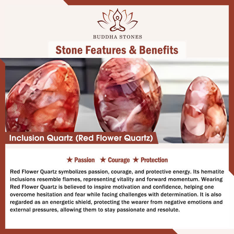 Buddha Stones Pulsera protectora de cuentas de cuarzo con inclusiones de obsidiana y brillo dorado ojo de tigre - image 7