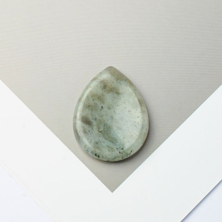 Buddha Stones con forma de lágrima, piedra antiestrés, decoración de cristal de protección, 45*35*8 mm - Labradorita - 45*35*8 mm - image 26