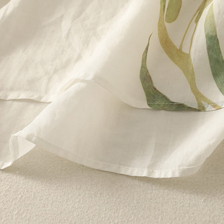 Buddha Stones Camisetas de manga corta para mujer con estampado floral de verano - image 21
