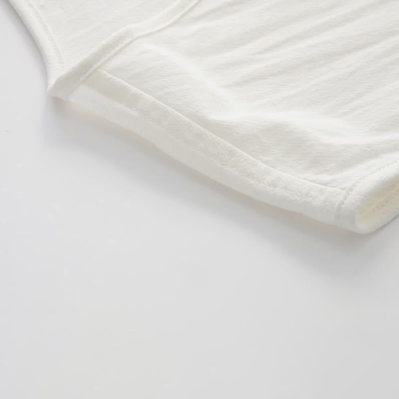 Buddha Stones Camiseta sin mangas para hombre estilo Tang de verano con botones de rana, abertura lateral y diseño calado, con bolsillos. - image 10