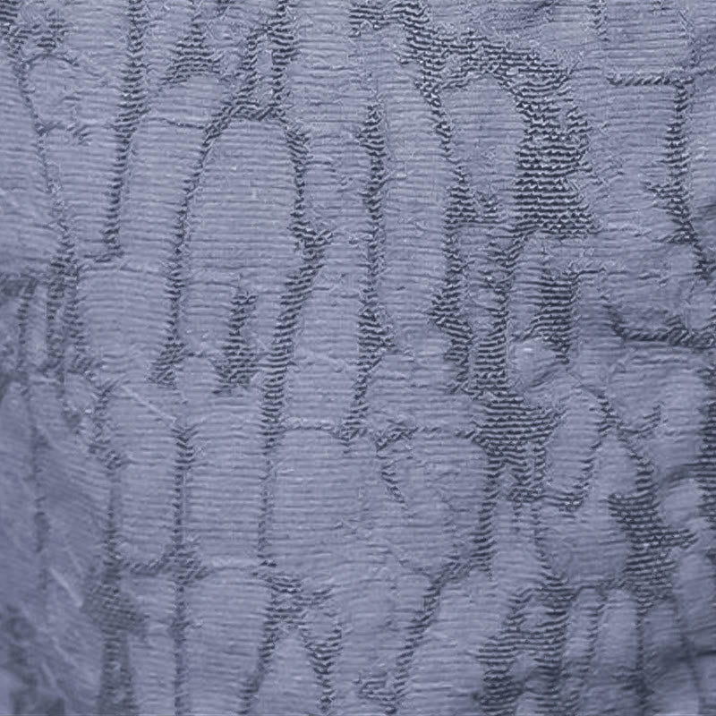 Buddha Stones Camisa de manga corta para hombre con cuello en V, botones y estampado desgastado, ideal para el verano. - image 12