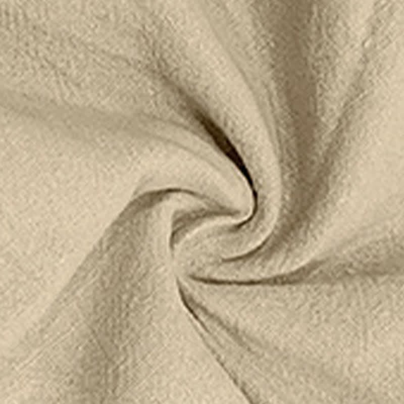 Pantalones cortos tipo bermudas Buddha Stones de verano con cordón ajustable y abertura lateral, color liso, para hombre, con bolsillos. - image 8