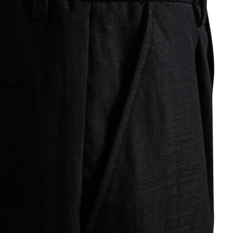 Bermuda clásicas informales de verano con cremallera y botones, color liso, para hombre, con bolsillos, Buddha Stones. - image 17