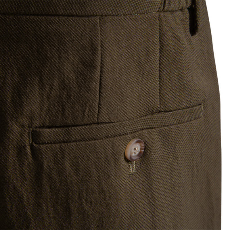 Bermuda clásicas informales de verano con cremallera y botones, color liso, para hombre, con bolsillos, Buddha Stones. - image 28