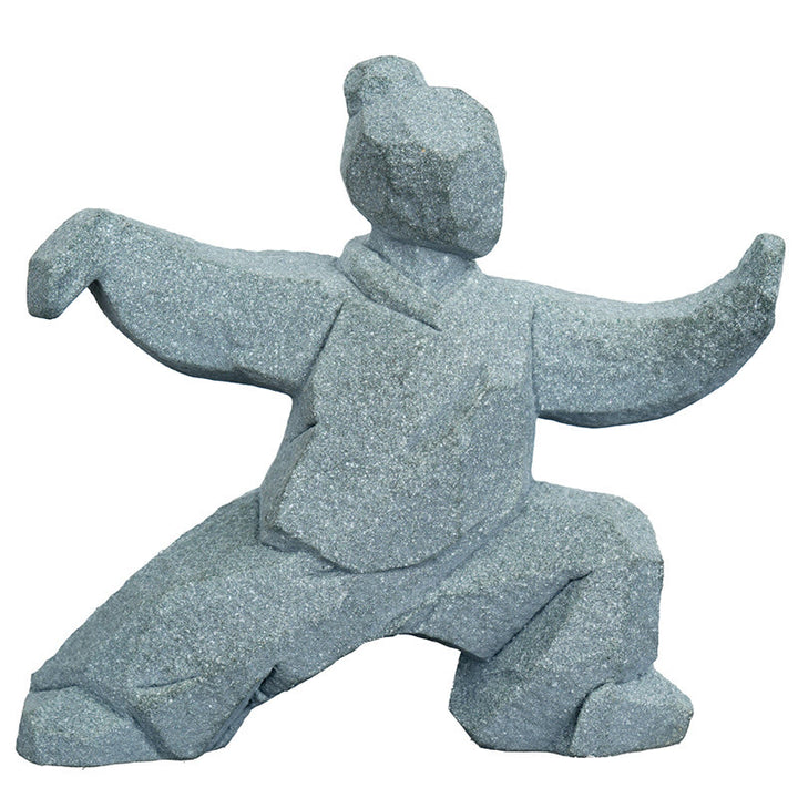 Buddha Stones Figura de Tai Chi de equilibrio Yin Yang de resina, decoración de vida consciente - image 8