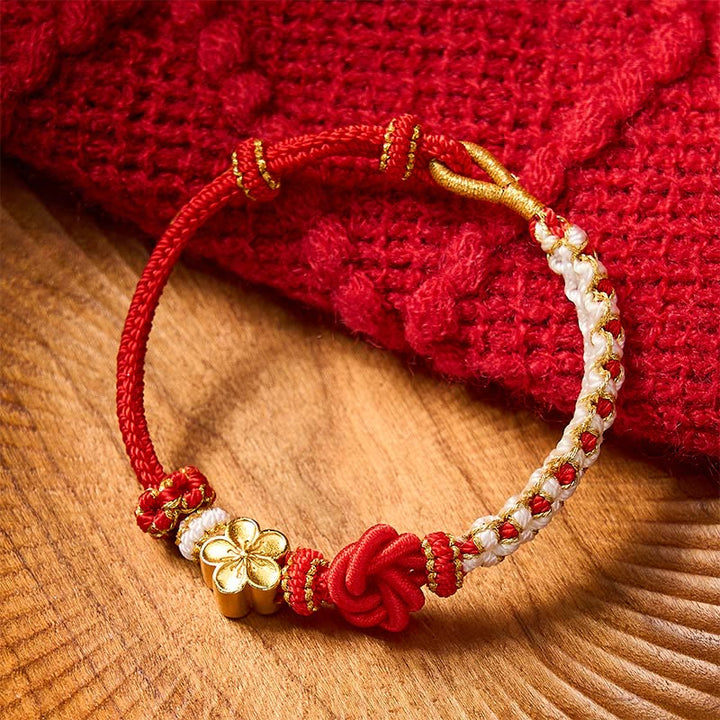 Buddha Stones Pulsera de confianza con cuerda trenzada de mandala - image 2