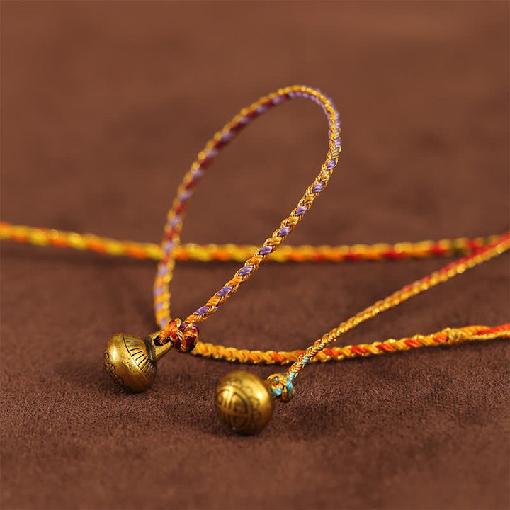 Buddha Stones Pulsera trenzada de cuerda colorida tejida a mano con equilibrio - image 7