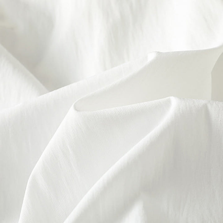 Buddha Stones Camiseta sin mangas minimalista de verano con diseño irregular en la espalda para mujer. - image 16