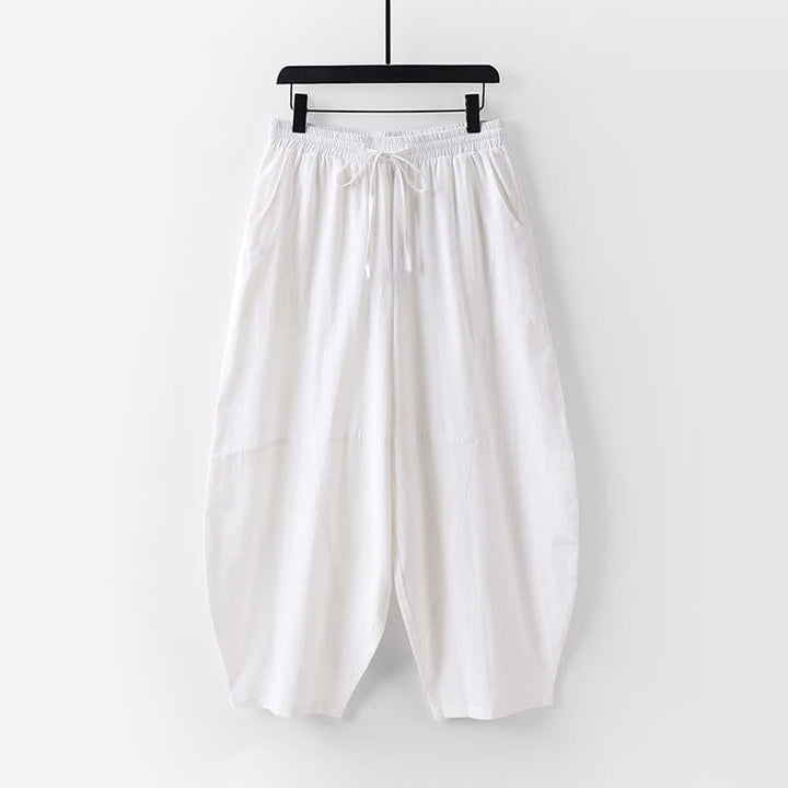 Buddha Stones Conjunto de 2 piezas para primavera/verano, estilo casual Tang, camisa con cordón ajustable, pantalones cortos lisos, ropa de meditación para hombre con bolsillo. - image 17