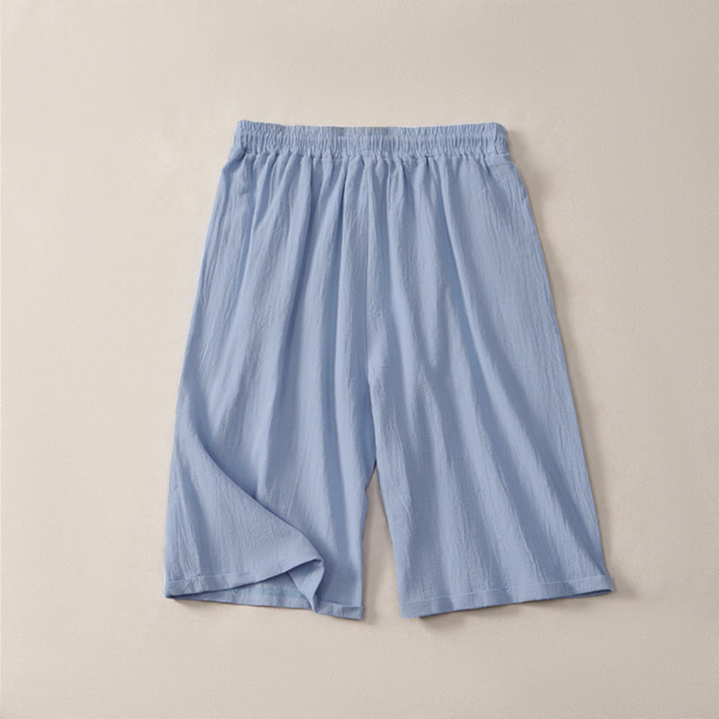 Pantalones cortos tipo bermudas informales de verano con cordón ajustable y estampado de Buddha Stones, para mujer, de pierna recta y con bolsillos. - image 16