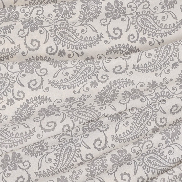 Buddha Stones Pantalones capri de verano estilo boho casual con cordón y estampado paisley para hombre, estilo harem con bolsillo. - image 30