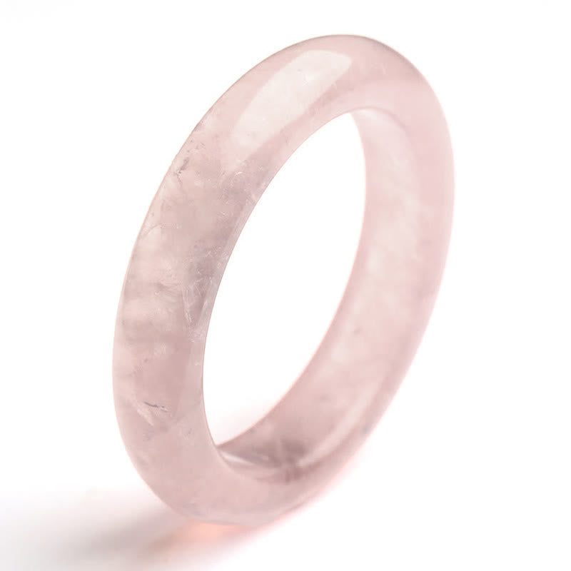 Brazalete de pulsera de cuarzo rosa natural con Buddha Stones - image 10