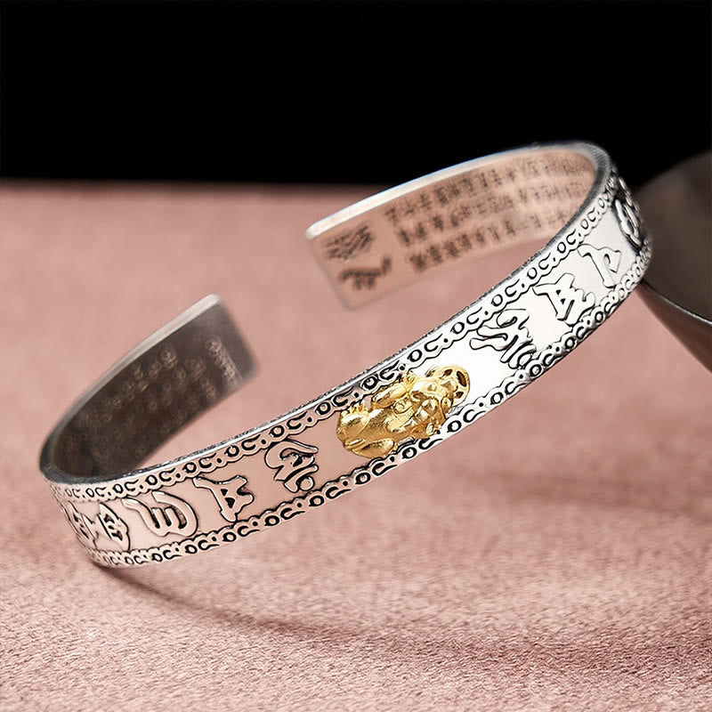 Pulsera de la suerte PiXiu de Buddha Stones FengShui para atraer la riqueza - PiXiu - image 0
