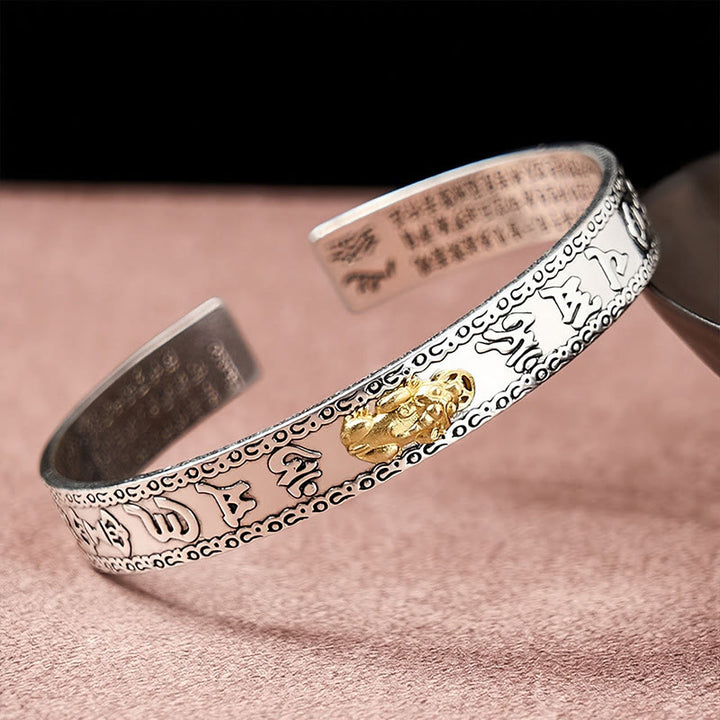 Pulsera de la suerte PiXiu de Buddha Stones FengShui para atraer la riqueza - PiXiu - image 0