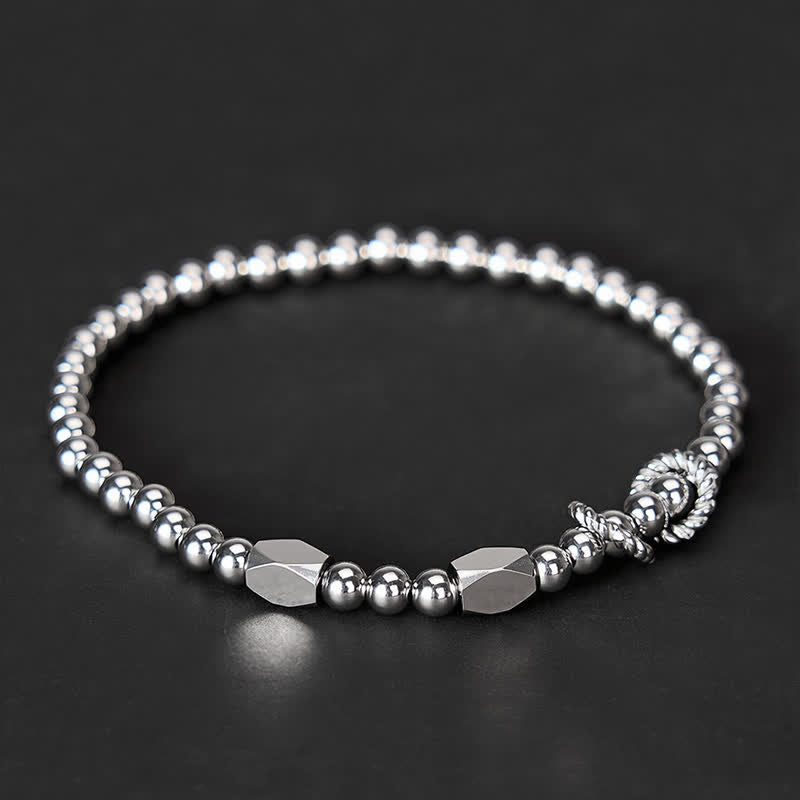 Pulsera de pareja con diseño de cuentas de cobre y latón para el cuidado personal y la riqueza de Buddha Stones - image 13