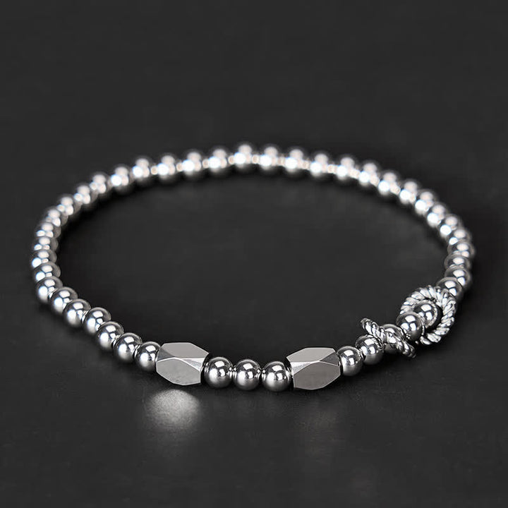 Pulsera de pareja con diseño de cuentas de cobre y latón para el cuidado personal y la riqueza de Buddha Stones - image 13