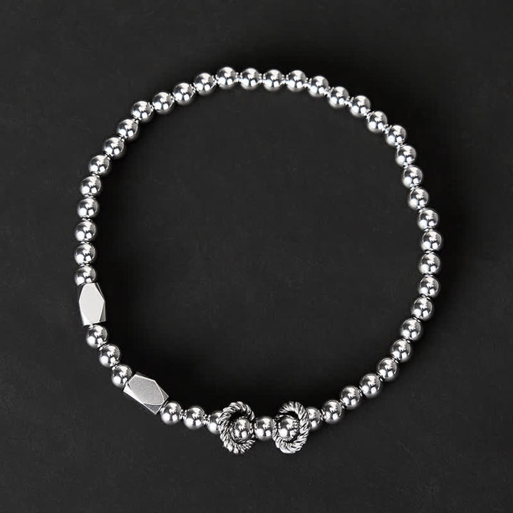 Pulsera de pareja con diseño de cuentas de cobre y latón para el cuidado personal y la riqueza de Buddha Stones - image 12