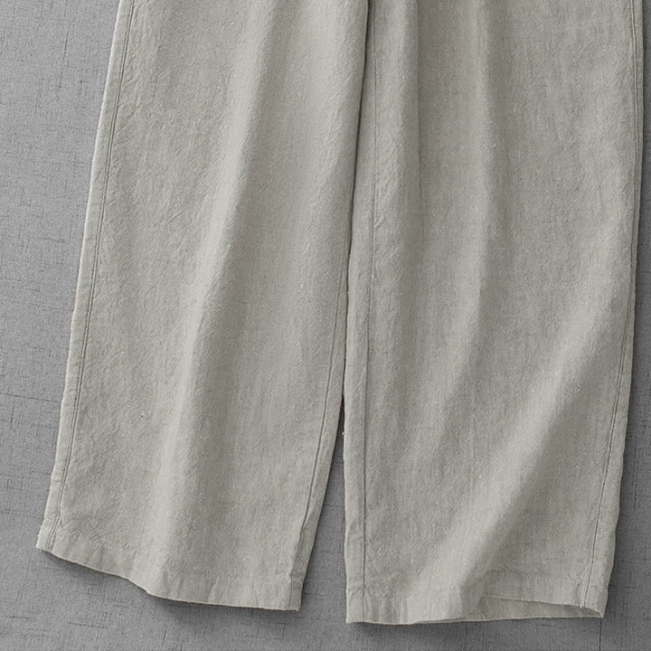 Pantalones casuales de mujer con cordón ajustable y diseño sencillo, estampado de Buddha Stones , para uso diario, con bolsillos. - image 9