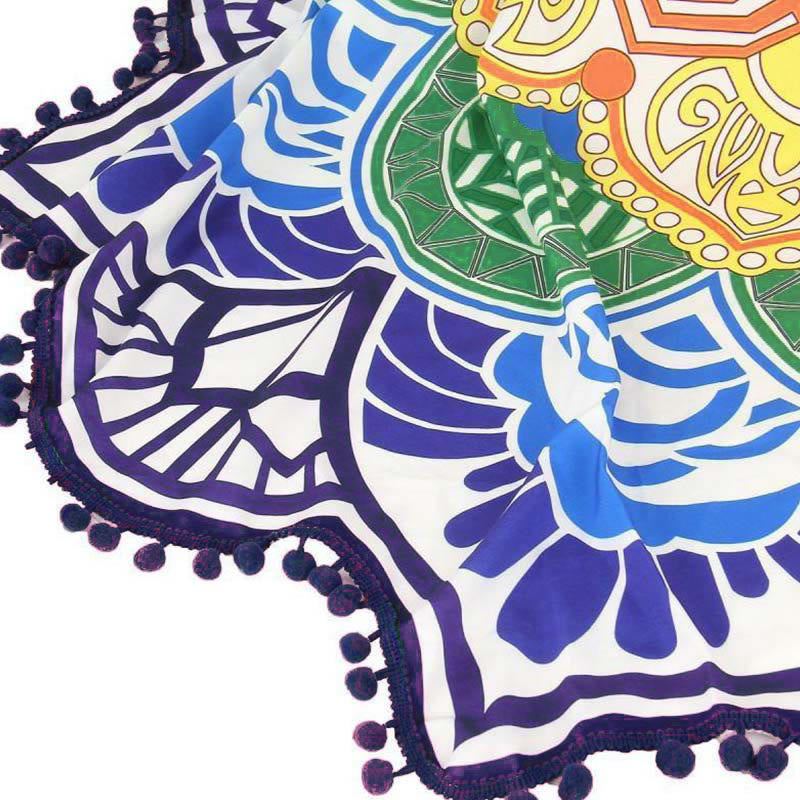 Decoración de estera de armonía con Mandala tibetano de Buddha Stones - image 7