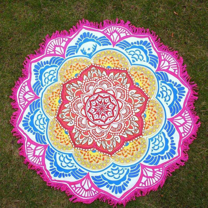 Decoración de estera de armonía con Mandala tibetano de Buddha Stones - 4 - image 11