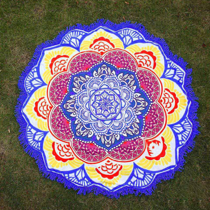 Decoración de estera de armonía con Mandala tibetano de Buddha Stones - 6 - image 16