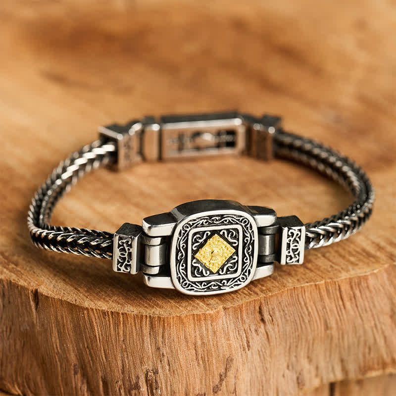 Buddha Stones Pulsera de iluminación Vajra de cobre - image 3