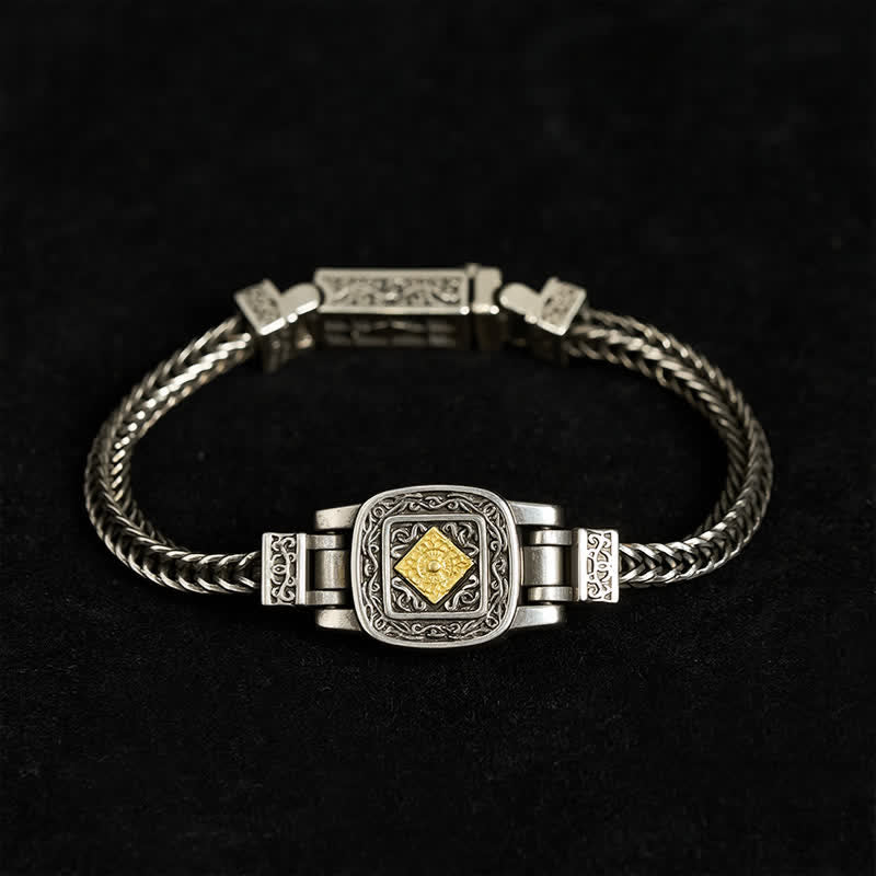 Buddha Stones Pulsera de iluminación Vajra de cobre - image 1
