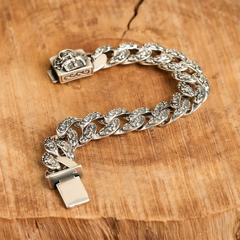 Buddha Stones Pulsera de cobre bicolor Pi Xiu de buena fortuna - image 8