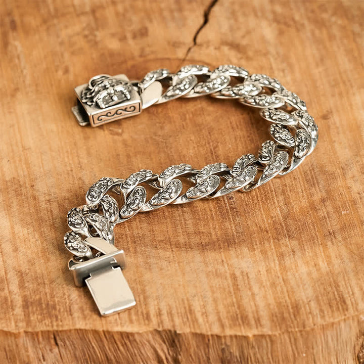 Buddha Stones Pulsera de cobre bicolor Pi Xiu de buena fortuna - image 8