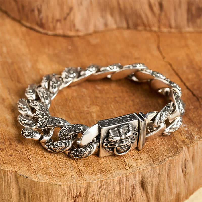Buddha Stones Pulsera de cobre bicolor Pi Xiu de buena fortuna - image 3