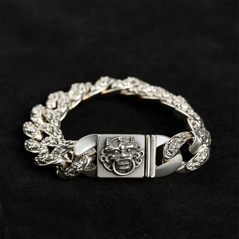Buddha Stones Pulsera de cobre bicolor Pi Xiu de buena fortuna - 7,5–7,9 pulgadas (19–20 cm) - image 0