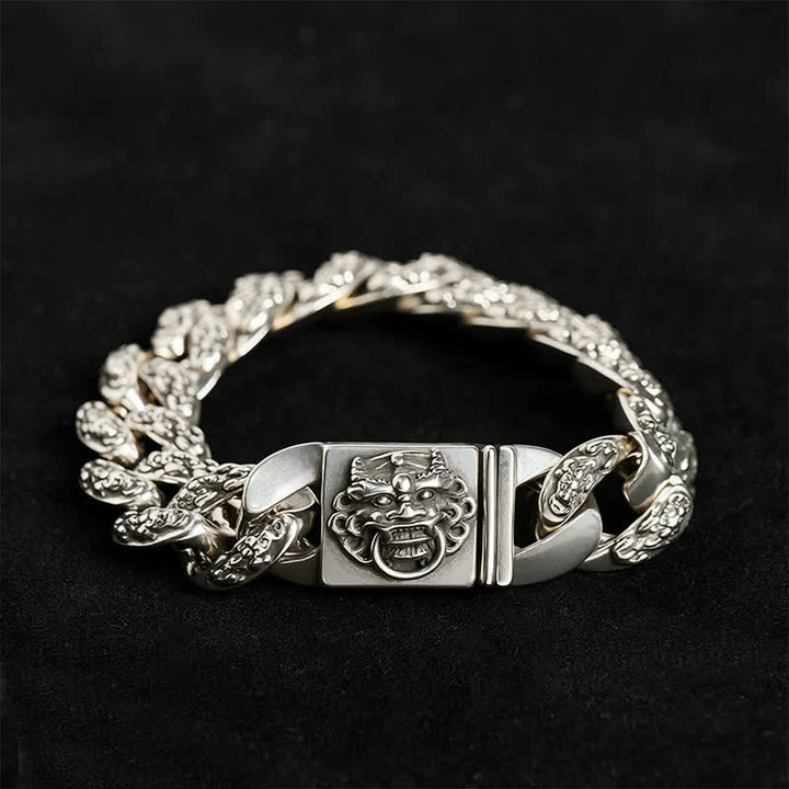 Buddha Stones Pulsera de cobre bicolor Pi Xiu de buena fortuna - 7,5–7,9 pulgadas (19–20 cm) - image 0